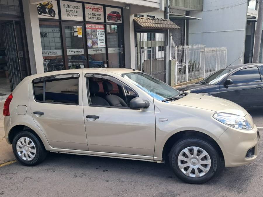 RENAULT - SANDERO - 2011/2012 - Bege - R$ 29.900,00
