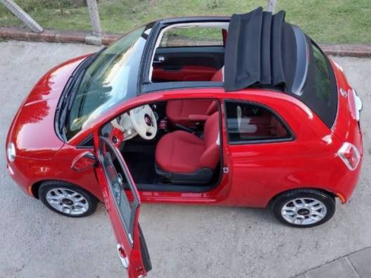 FIAT - 500 - 2013/2014 - Vermelha - R$ 73.000,00